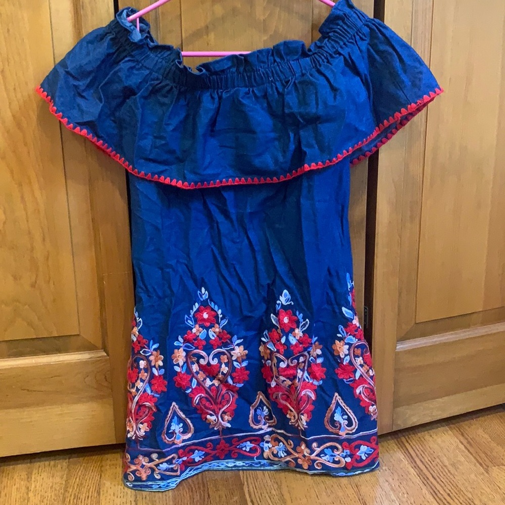 Free the roses Jean dress